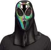 Boland - Masker Cosmic alien met kap - Volwassenen - Multicolor