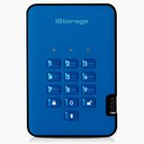 iStorage diskAshur2 SSD 8TB Blue