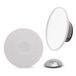 Bosign AirMirror miroir de maquillage ventouse rond blanc 10x