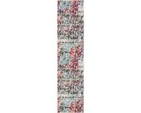 Safavieh Madison Collectie MAD469 Vloerkleed, Blauw & Groen, 61 x 244 cm