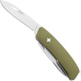 Swiza D08 R AM, KNR.0126.1050, Olive, Zwitsers zakmes, 8 tools