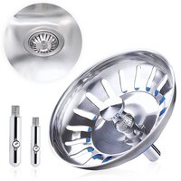 RVS Afvoerstop - 80 mm - Zilver