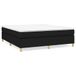 vidaXL Boxspringbed met matras, stof, zwart, 180x200 cm