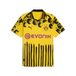 PUMA KIDSUPER x BORUSSIA DORTMUND Authentic shirt voor Heren, Zwart/Geel, Maat XS