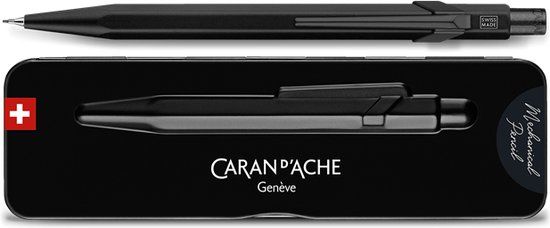 Caran d'Ache 849 Black Code Vulpotlood 0,7 mm HB Zwart