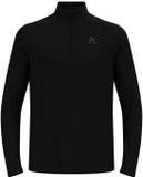 Odlo Essential 1/2 Zip Midlayer Zwart - Maat XL