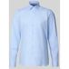 OLYMP 24/7 Level 5 body fit chemise - twill - bleu clair - facile à repasser - tour de cou : 40 (taille UE : M)