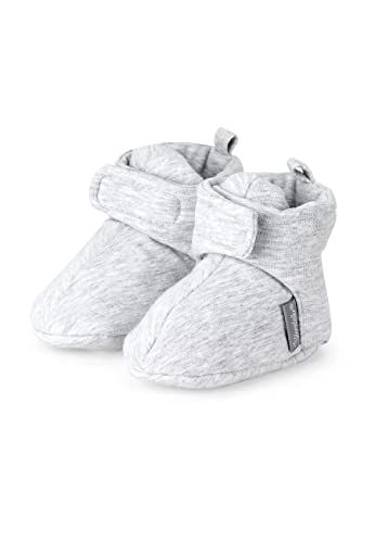 Sterntaler Jongens babyschoenen - Antraciet melange - Maat 17/18 (6-9 maanden)