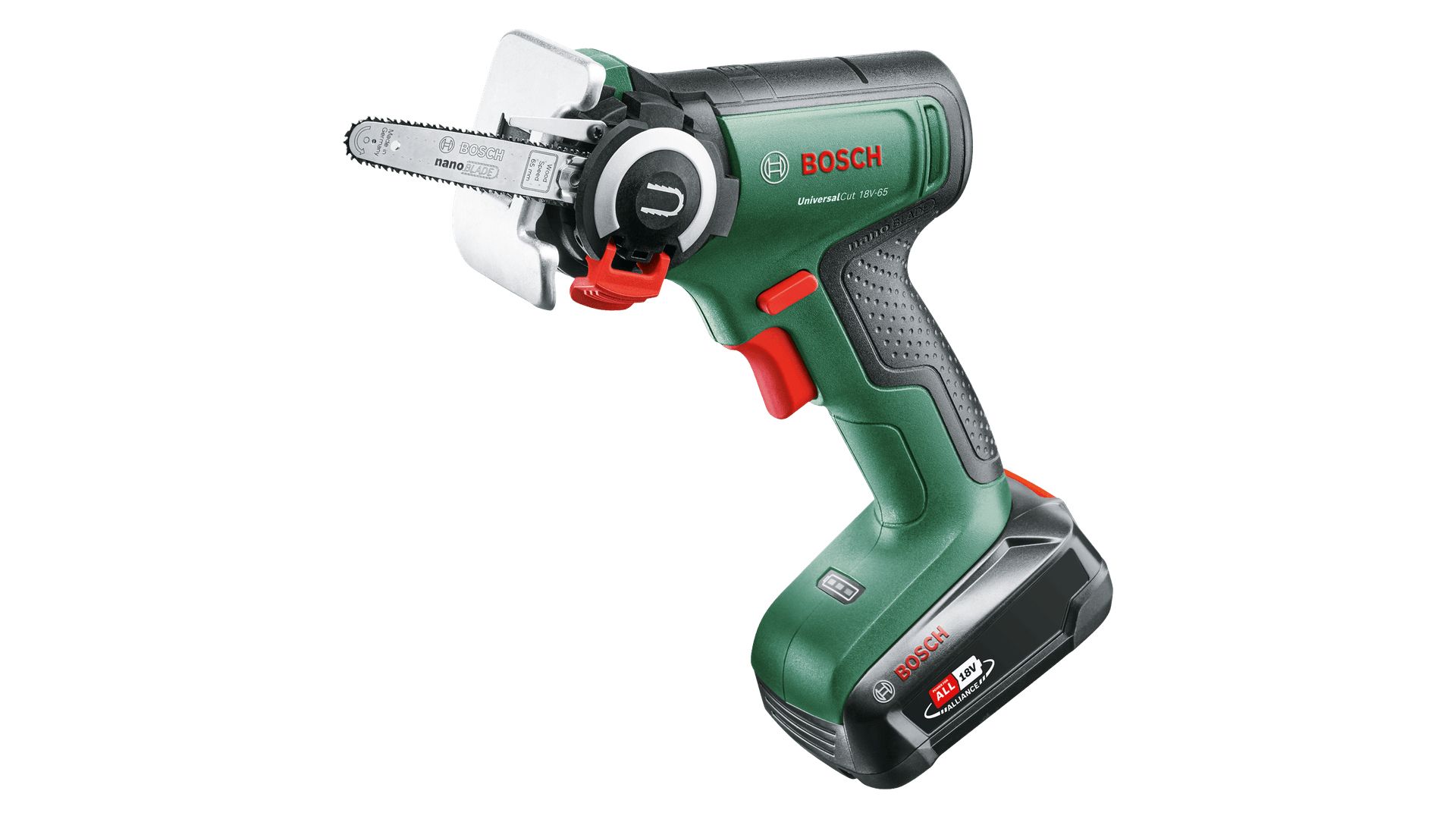 Bosch UniversalCut 18V-65 Cordless NanoBlade Saw - Includes Battery and Charger