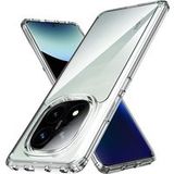 XEPTIO Beschermhoes voor Xiaomi Redmi Note 14 Pro 4G, zachte transparante onzichtbare TPU-gelbumper