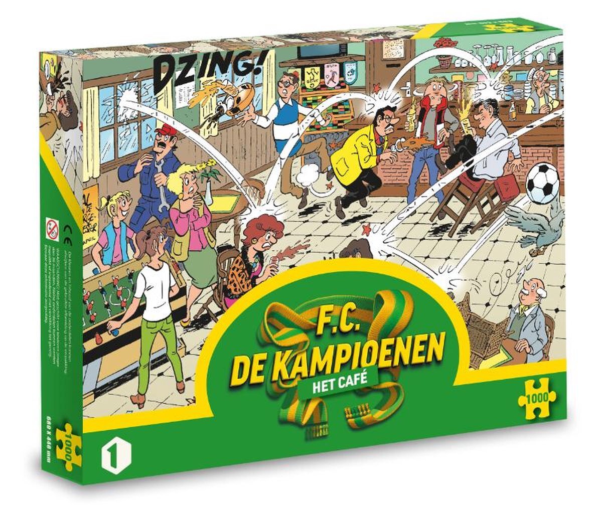 FC De Kampioenen F.C. De Kampioenen puzzel - Het cafe