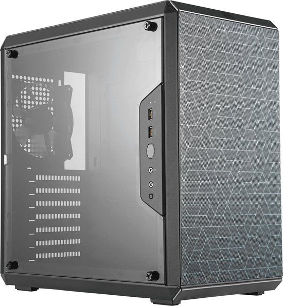 Cooler Master MasterBox Q500L - Midi-Tower - Black