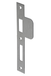 Nemef VP 4139 Sluitplaat | RVS 29x196mm rechthoekig | verlengdDM| DR 1+3 - 9413990183