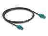 Delock 90336 coax-kabel 1 m HDMTD Z Zwart