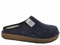 Rohde 6786 55 Pantoffel Open Sloffen Blauw Rib Textiel Heren - Blauw - 44