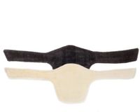 Kavalkade Vervangend kunstbont kussen ExcellenceK beige/zwart Polyester 125 cm