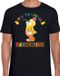 Bellatio Decorations Tropical party shirt heren - party time - zwart - carnaval - tropisch themafeest M