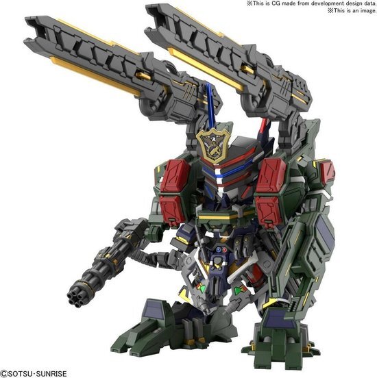 Bandai Model Kit Bandai Hobby - SDW Heroes Sergeant Verde Buster Gundam Dx Set
