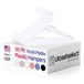 30 pièces de cintres en plastique pour vêtements d'enfants, tailles 8 à 14, petite, adolescentes, préadolescentes, juniors, 30 pièces, blanc