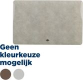 Trixie Placemat Antislip - Lederlook 44x28 cm - Kunststof, Stijlvol, Voor Honden en Katten