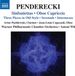 Naxos Audiobooks Penderecki : Sinfoniettas | Oboe Capriccio | Three Pieces In Old Style | Serenade | Intermezzo (CD)