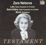 Cello Testament Zara Nelsova Plays