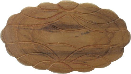 Behave® Haarspeld bruin bewerkt hout 10 cm