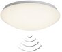 Brilliant FAKIR Plafondlamp met sensor - Wit - LED - Rond - 32 cm