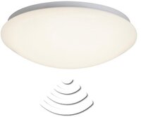 Brilliant FAKIR Plafondlamp met sensor - Wit - LED - Rond - 32 cm