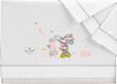 Interbaby Disney Beddengoed Minnie Mouse 70 x 140 cm Katoen Wit/Grijs