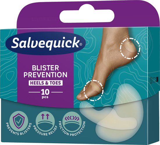 Salvequick Foot Care / 10 pcs / Unisex