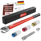 FAMEX 10886-3-RS-KS Momentsleutel 1/2 inch (12,5 mm) 30-210 Nm
