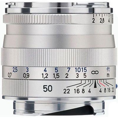 Carl Zeiss ZEISS Planar T* 2/50 ZM - Leica M - Zilver