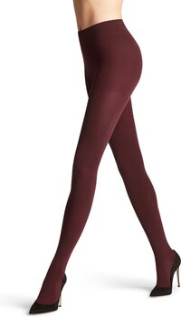 FALKE Family Duurzaam Katoen Maillot Dames Rood - Maat 40-42