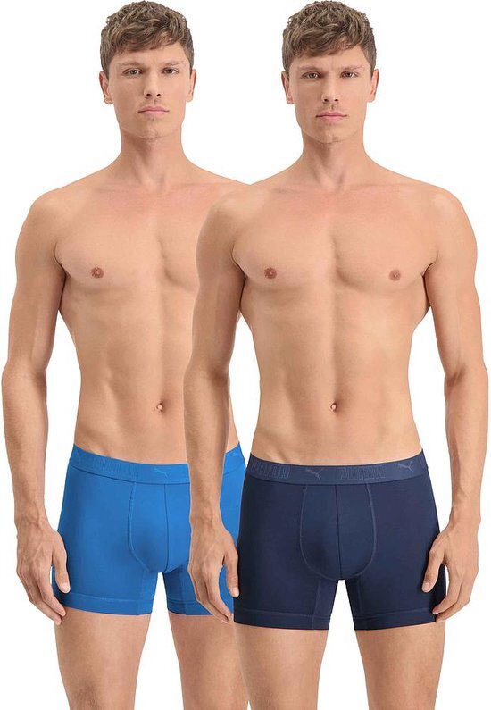 Puma - Sport Microfiber Boxer 2P - Sport Boxers Heren-S