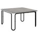 vidaXL Salontafel Betongrijs 79,5 x 79,5 x 45 cm Bewerkt hout