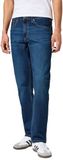 Wrangler Athletic Fit Jagged Regular Tapered Heren Jeans Denim Blue W34 x L34
