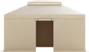 Vevor Winterhoes, Beige, PE, 3.68 m x 3.68 m x 4.89 m