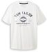Tom Tailor - T-shirt avec imprimé logo - Taille M - Blanc