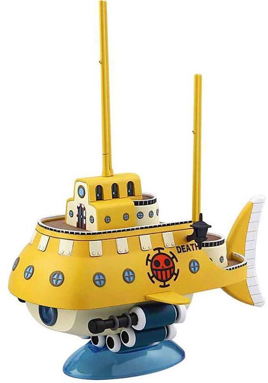 Bandai One Piece Modelbouwpakket Onderzeeër Trafalgar Law Figuur 15 Cm Goud