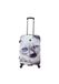 Saxoline Harde Koffer / Trolley / Reiskoffer - 67 cm (Medium) - White Cat Print - Bedrukt / Medium