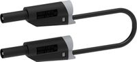 Electro PJP 2717-IEC-CD1-50N Meetsnoer Banaanstekker 4 mm Banaanstekker 4 mm 50 cm Zwart 1 stuk(s)