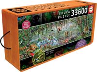 Puzzle XXL Wildlife 33600 pièces - Motif animal, 570 x 157 cm