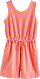 Next - Dames - Mouwloze katoenen playsuit met strik in de taille - Roze