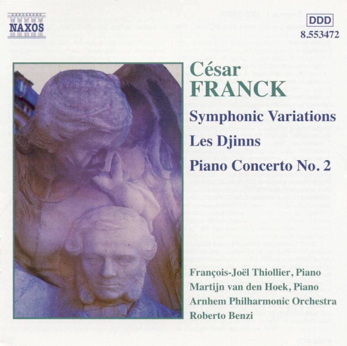OUTHERE Franck: Symphonic Variations, Piano Concerto no 2 etc / Benzi et al