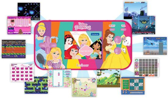 Lexibook Disney Princess Draagbare Gameconsole - 150 Games - Multi Colour