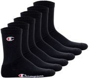 Champion Crew Sokken Senior (6-pack) Zwart 39-42