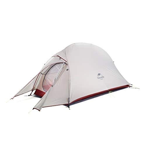 Nature Hike Cloud up 1 Persoons Koepeltent Ultralichte Tent Geschikt voor Kamperen en Wandelen (20D Gris)