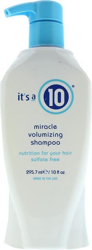 It's a 10 Miracle Volumizing Shampoo 295ml