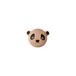 OYOY Panda Kledinghaak - Zwart/Hout - M1032